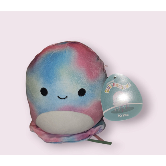 Squishmallows Plush Toy Krisa the Jellyfish Blue Pink (NEW) - Picture 1 of 10